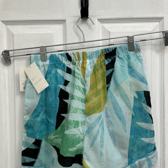 NWT 2-Pack Stars Above Women’s Sleep Shorts Tropical Leaf Print Size S - Picture 12 of 16